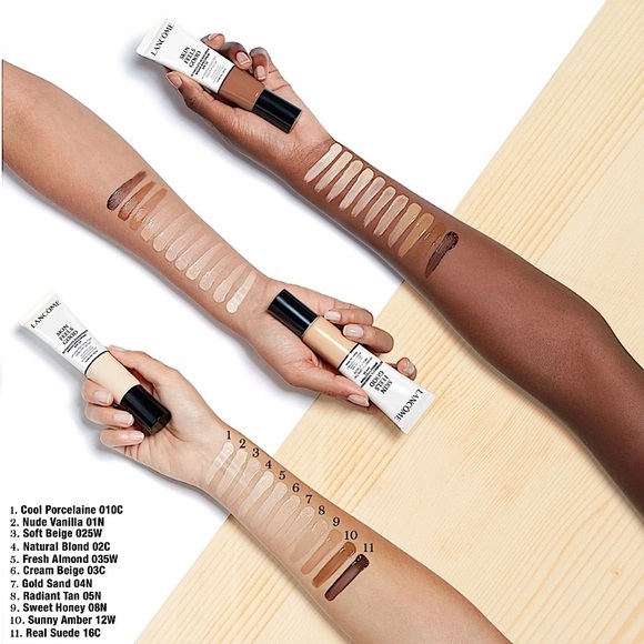 Lancôme 16C Real Suede Skin Feels Good Hydrating Skin Tint Foundation - Picture 3 of 4